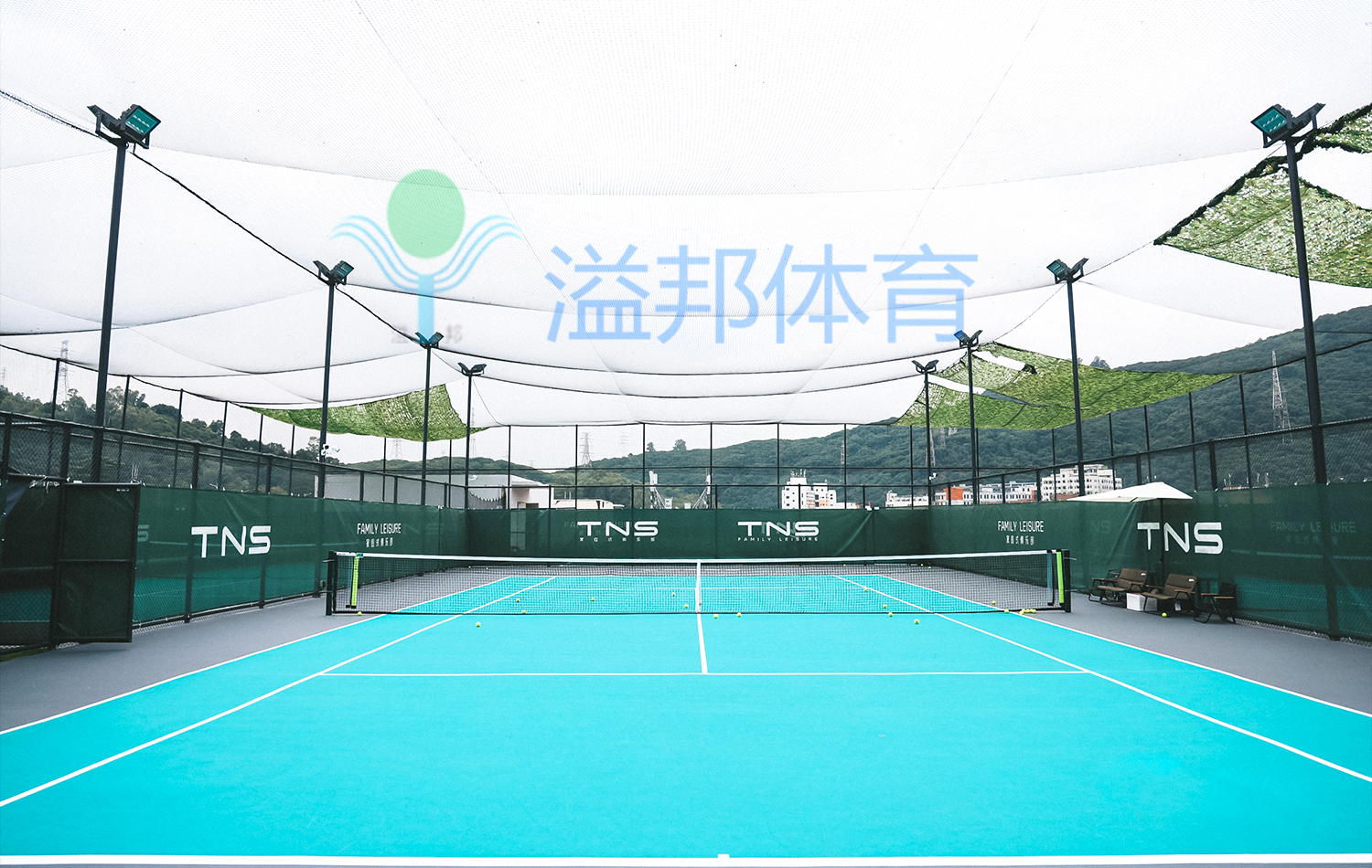 丙烯酸网球场 丙烯酸网球场
