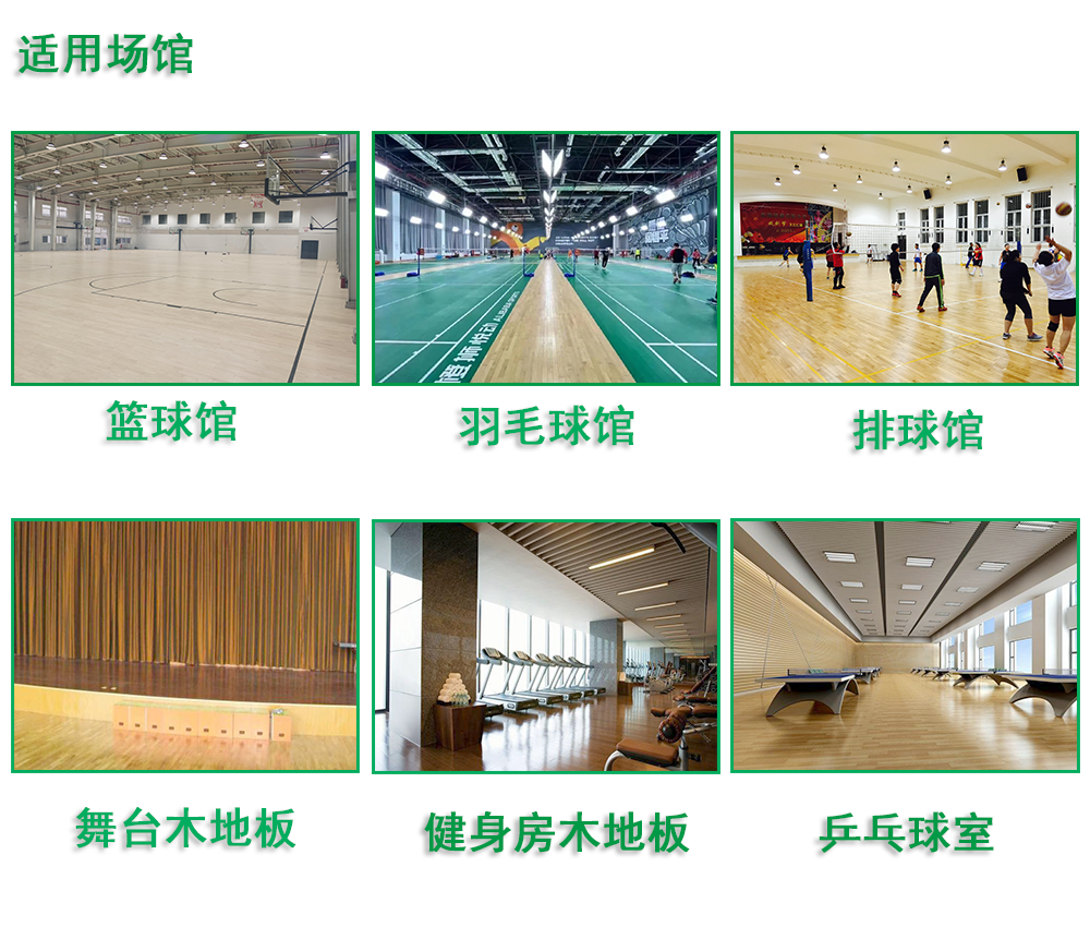 篮球馆木地板报价